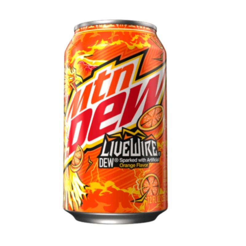 Mountain Dew Livewire Orange (355 ml)