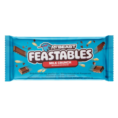 Mr Beast Feastables Milk Crunchy