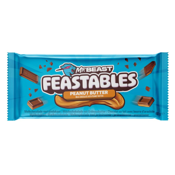 Mr Beast Feastables Peanutbutter