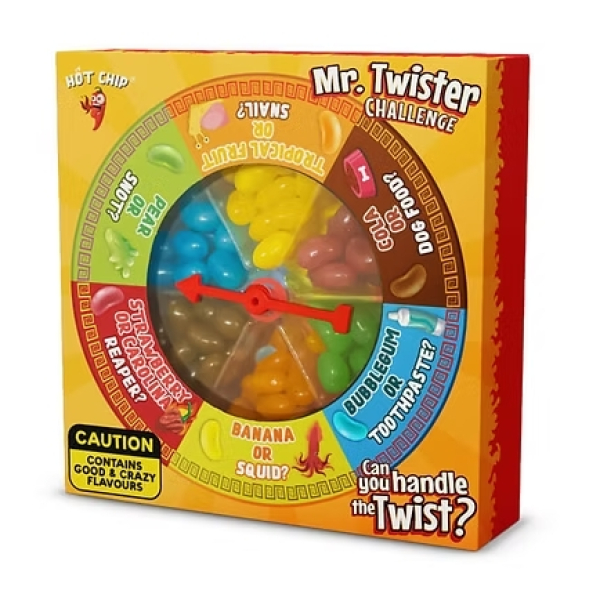 Hot Chip Mr. Twister Jelly Beans Challange (120 gram)