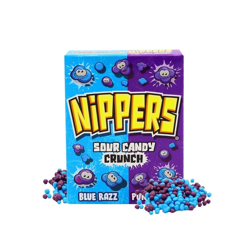 Zed Candy Nippers Sour Candy Blue Razz & Purple Razz (50 gram)