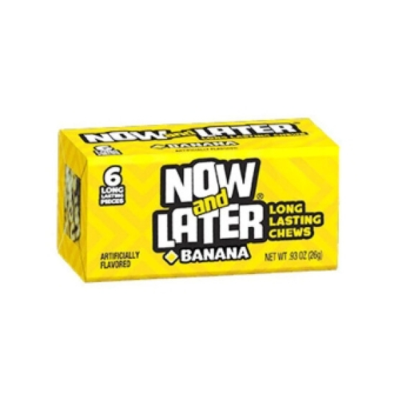 Now & Later Chewy Banana 26g