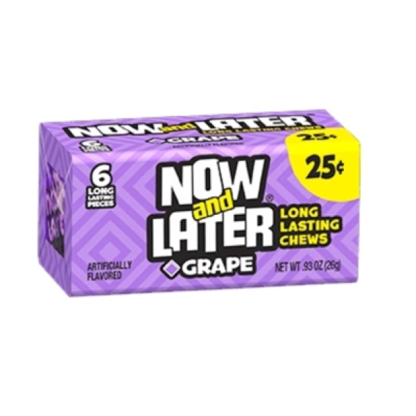 Now & Later Grape 26g