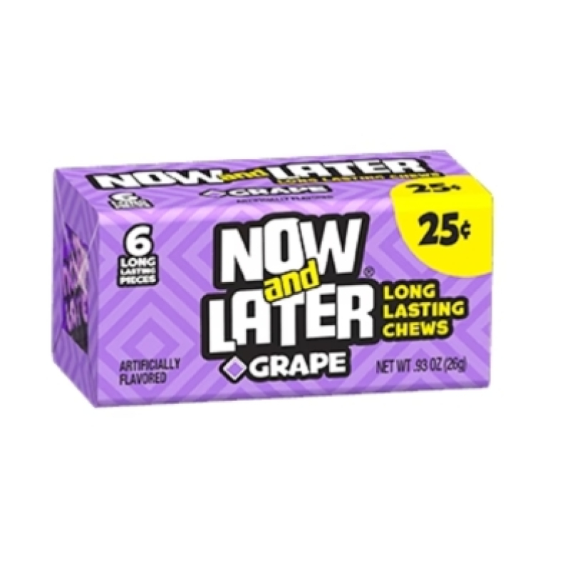 Now & Later Grape 26g