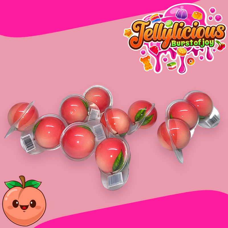 Jellylicious Peach Gummy Candy (18 gram)
