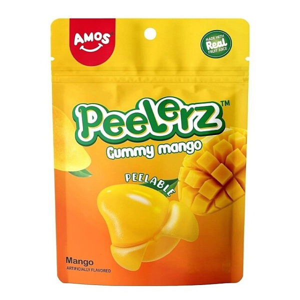Amos Peelerz Gummy Mango Peelable Candy
