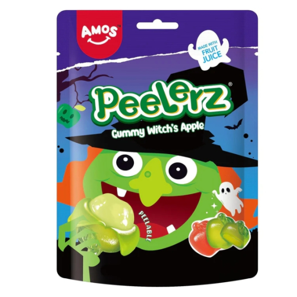 Amos Peelerz Witch's Apple Peelable Candy