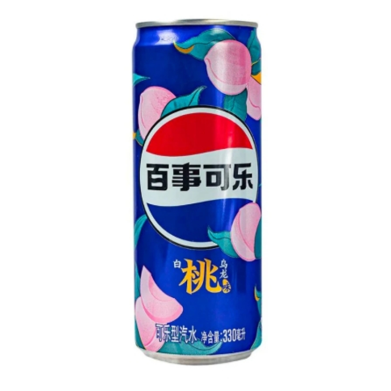 Pepsi White Peach Oolong Asia (330 ml)