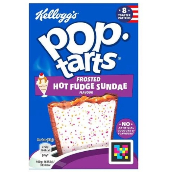 Pop Tarts Frosted Hot Fudge Sundae