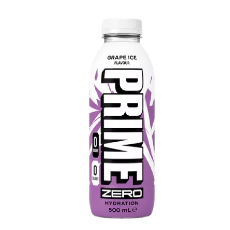 Prime Hydration Drink Grape Ice Zero (500 ml)