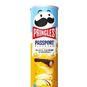 Pringles Black Pepper & Parmesan Chips Pringles Black Pepper & Parmesan Chips