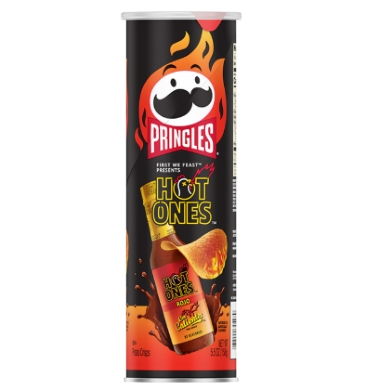 Pringles Hot Ones Los Calientes Rojo (156 gram)