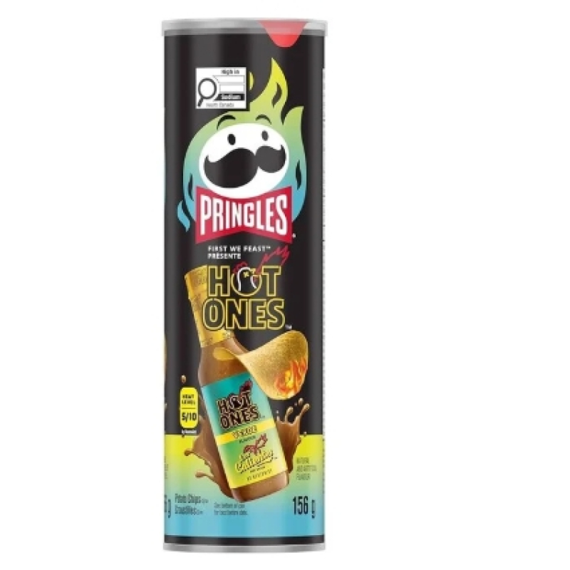 Pringles Hot Ones Los Calientes Verde (156 gram)
