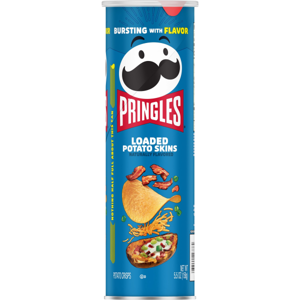 Pringles Loaded Potato Skins Chips USA