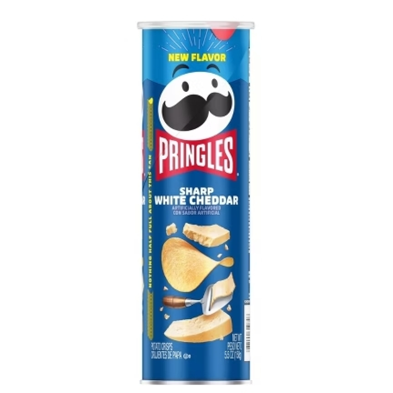 Pringles Sharp White Cheddar USA (158 Gram)