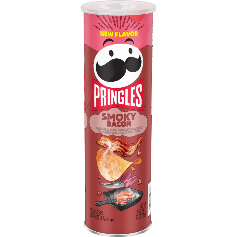 Pringles Smoky Bacon USA (158 gram)