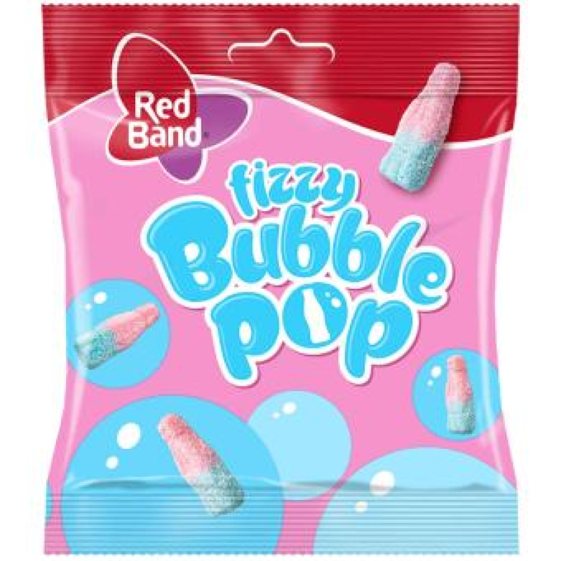 Red Band Fizzy Bubble Pop (100 gram)