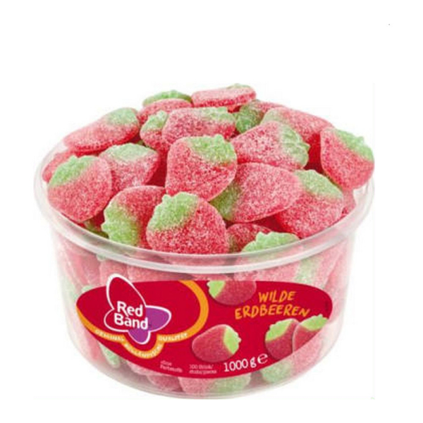 Red Band Wilde Aardbeien Schepsnoep 100 gram