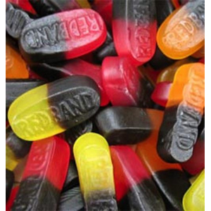 Red Band Dropfruit Duo's Schepsnoep 100 gram Red Band Dropfruit Duo's Schepsnoep 100 gram