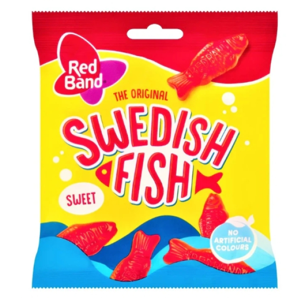 Red Band Swedish Fish, Original (100g)