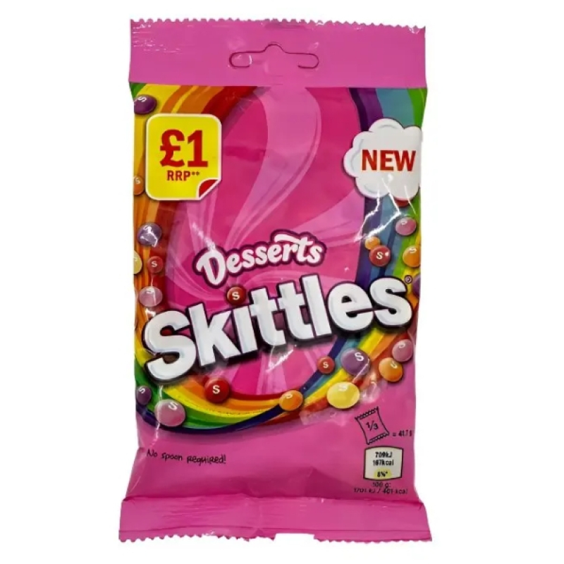 Skittles Desserts (125 gram)