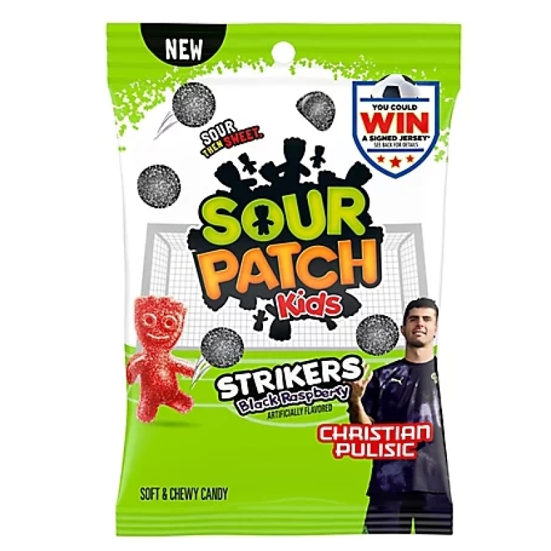 Sour Patch Kids Strikers Black Raspberry (90 gram)