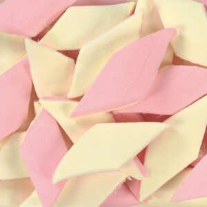 Spek Midi Roze Geel Ruitjes Schepsnoep 100 gram