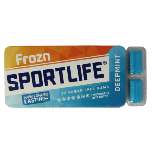 Sportlife Frozn Deepmint Kauwgum Sportlife Frozn Deepmint Kauwgum