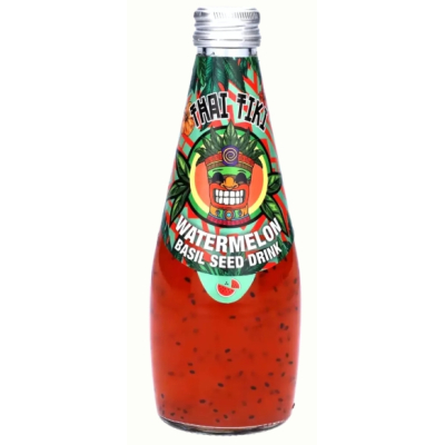 Thai Tiki Basil Seed Drink Watermelon