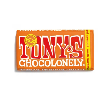 Tony’s Chocolonely Melk Karamel Zeezout Tony’s Chocolonely Melk Karamel Zeezout