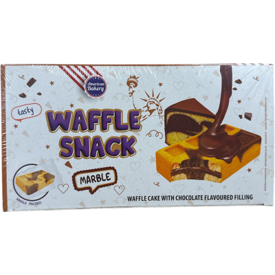 American Bakery Chocolate Waffle Snack