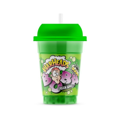 Warheads Boba Sour Green Apple