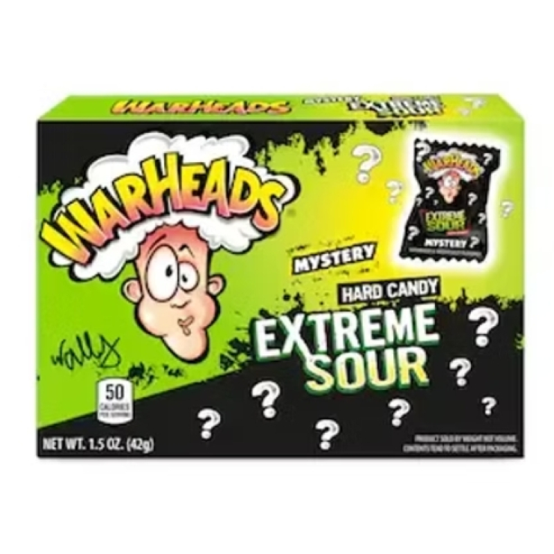 Warheads Extreme Sour Mystery Hard Candy (42 gram)
