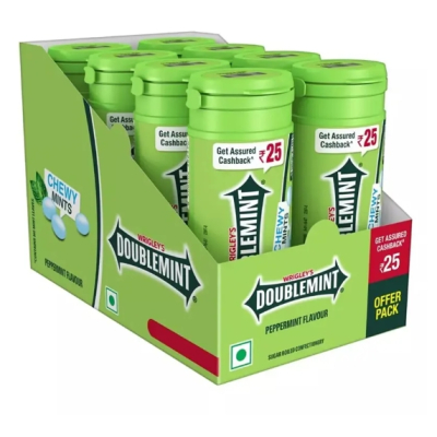Wrigleys Doublemint Chewy Mints Mint Wrigleys Doublemint Chewy Mints Mint