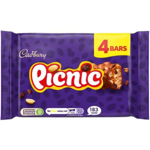 Cadburry Picnic 4 Pak Cadburry Picnic 4 Pak