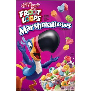 Kellogs Froot Loops With Marshmallows Kellogs Froot Loops With Marshmallows