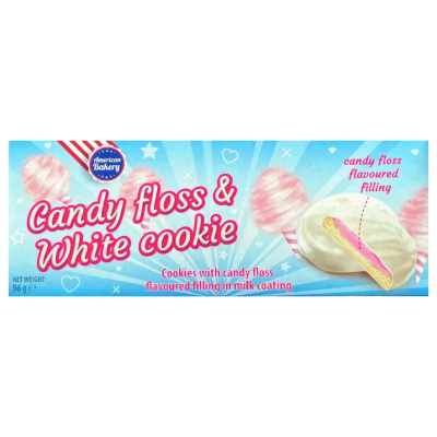American Bakery Candy Floss & White Cookies American Bakery Candy Floss & White Cookies