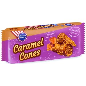 American Bakery Caramel Cones American Bakery Caramel Cones