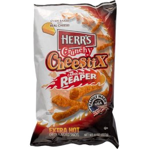 Herr's Crunchy Cheestix Carolina Reaper Herr's Crunchy Cheestix Carolina Reaper