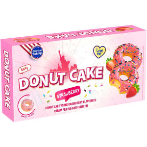 American Bakery Donut Cake Strawberry American Bakery Donut Cake Strawberry