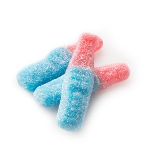 Fini Pink & Blue Bottles Schepsnoep 100 gram