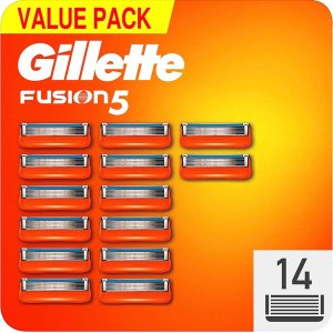 Gillette Fusion Navul Scheermesjes 14 pak Gillette Fusion Navul Scheermesjes 14 pak