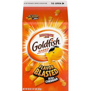 Goldfish Crackers Extra Cheddar Goldfish Crackers Extra Cheddar