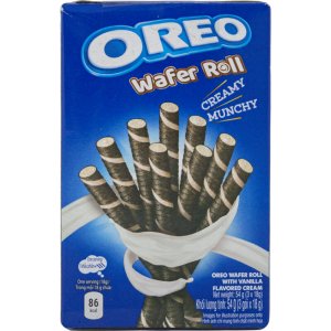 Oreo Vanilla Wafer Rolls