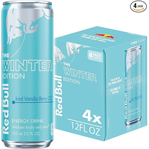 Red Bull Iced Vanilla Berry 4 Pak Red Bull Iced Vanilla Berry 4 Pak