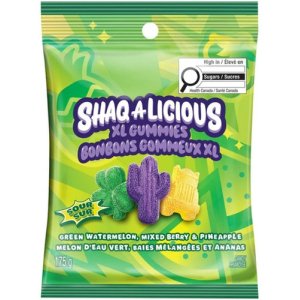 Shaq A Licious XL Gummies Sour