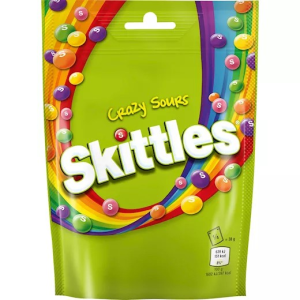 Skittles Crazy Sours 152 gram Skittles Crazy Sours 152 gram