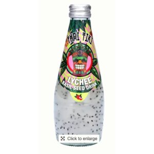 Thai Tiki Basil Seed Drink Lychee
