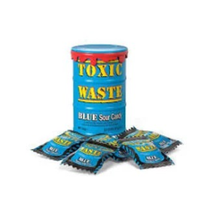 Toxic Waste Blue Sour Candy Toxic Waste Blue Sour Candy