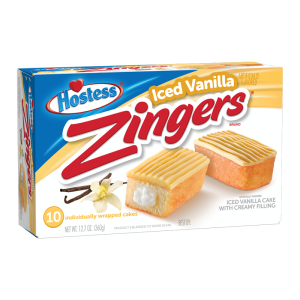 Hostess Zingers Iced Vanilla Hostess Zingers Iced Vanilla